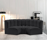 Arc Vegan Leather Modular Sofa – Elevate Your Space with Timeless Sophistication and Versatile Design!