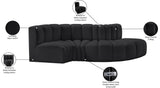 Arc Vegan Leather Modular Sofa – Elevate Your Space with Timeless Luxury and Versatile Design