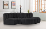 Arc Vegan Leather Modular Sofa – Elevate Your Space with Timeless Luxury and Versatile Design