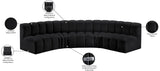 Arc Vegan Leather Modular Sofa: Elevate Your Space with Luxurious Comfort and Modern Versatility
