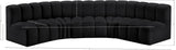 Arc Vegan Leather Modular Sofa: Elevate Your Space with Luxurious Comfort and Modern Versatility
