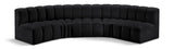 Arc Vegan Leather Modular Sofa: Elevate Your Space with Luxurious Comfort and Modern Versatility
