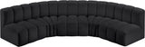 Arc Vegan Leather Modular Sofa: Elevate Your Space with Luxurious Comfort and Modern Versatility