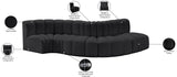 Arc Vegan Leather Modular Sofa – Elevate Your Space with Modern Luxury and Versatile Design Options