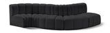 Arc Vegan Leather Modular Sofa – Elevate Your Space with Modern Luxury and Versatile Design Options