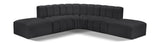 Arc Vegan Leather Modular Sofa - Elevate Your Space with Luxurious Comfort and Timeless Style