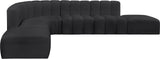 Arc Vegan Leather Modular Sofa – A Stylish, Versatile Statement Piece for Modern Living Spaces