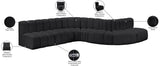 Arc Vegan Leather Modular Sofa - Elevate Your Space with Timeless Luxury and Versatile Comfort Today!