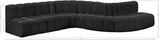 Arc Vegan Leather Modular Sofa - Elevate Your Space with Timeless Luxury and Versatile Comfort Today!