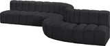 Arc Vegan Leather Modular Sofa - Elevate Your Space with Timeless Luxury and Versatile Comfort Today!
