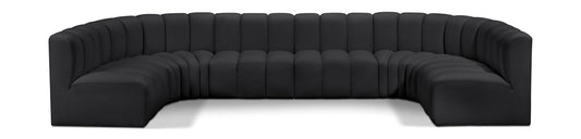Arc Vegan Leather Modular Sofa - Elevate Your Space with Timeless Luxury and Versatile Design