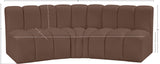 Arc Vegan Leather Modular Sofa - Elevate Your Space with Contemporary Luxury and Versatile Design