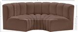Arc Vegan Leather Modular Sofa – Elevate Your Space with Timeless Sophistication and Versatile Design!