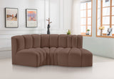 Arc Vegan Leather Modular Sofa - Luxurious, Versatile Design Perfect for Chic Living Spaces and More