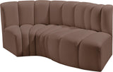Arc Vegan Leather Modular Sofa - Luxurious, Versatile Design Perfect for Chic Living Spaces and More