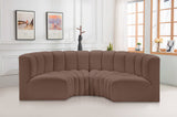 Arc Vegan Leather Modular Sofa - Elevate Your Space with Luxurious Design and Versatile Style Options