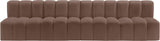Arc Vegan Leather Modular Sofa: Elevate Your Space with Timeless Sophistication and Versatile Design