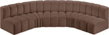 Arc Vegan Leather Modular Sofa: Elevate Your Space with Luxurious Comfort and Modern Versatility