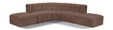 Arc Vegan Leather Modular Sofa - Elevate Your Space with Luxurious Comfort and Timeless Style