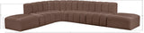 Arc Vegan Leather Modular Sofa – A Stylish, Versatile Statement Piece for Modern Living Spaces