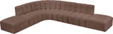 Arc Vegan Leather Modular Sofa – A Stylish, Versatile Statement Piece for Modern Living Spaces