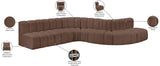 Arc Vegan Leather Modular Sofa - Elevate Your Space with Timeless Luxury and Versatile Comfort Today!