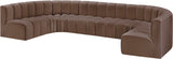 Arc Vegan Leather Modular Sofa - Elevate Your Space with Timeless Luxury and Versatile Design