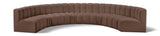 Arc Vegan Leather Modular Sofa – Elevate Your Space with Timeless Sophistication and Versatile Design