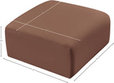 Arc Upholstered Modular Ottoman