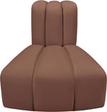 Arc Vegan Leather Modular Corner Chair - Elevate Your Space with Modern Luxury and Timeless Design
