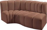 Arc Vegan Leather Modular Sofa - Luxurious, Versatile Design Perfect for Chic Living Spaces and More