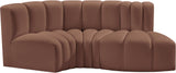 Arc Vegan Leather Modular Sofa - Luxurious, Versatile Design Perfect for Chic Living Spaces and More