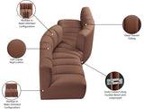 Arc Vegan Leather Modular Sofa - Elevate Your Space with Timeless Sophistication and Versatile Design
