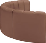 Arc Vegan Leather Modular Sofa - Elevate Your Space with Luxurious Design and Versatile Style Options