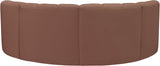 Arc Vegan Leather Modular Sofa - Elevate Your Space with Luxurious Design and Versatile Style Options
