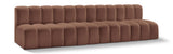 Arc Vegan Leather Modular Sofa: Elevate Your Space with Timeless Sophistication and Versatile Design