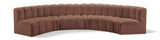 Arc Vegan Leather Modular Sofa - Elevate Your Space with Timeless Luxury and Versatile Design Options