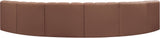 Arc Vegan Leather Modular Sofa - Elevate Your Space with Timeless Luxury and Versatile Design Options