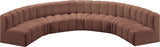 Arc Vegan Leather Modular Sofa – Elevate Your Space with Timeless Elegance and Versatile Design
