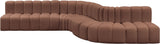 Arc Vegan Leather Modular Sofa - Elevate Your Space with Timeless Luxury and Versatile Comfort Today!