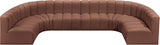 Arc Vegan Leather Modular Sofa - Elevate Your Space with Timeless Luxury and Versatile Design