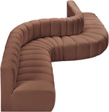 Arc Vegan Leather Modular Sofa - Elevate Your Space with Contemporary Luxury and Versatile Design
