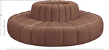 Arc Vegan Leather Modular Sofa - Elevate Your Space with Timeless Luxury and Versatile Design
