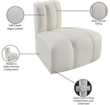 Arc Vegan Leather Modular Corner Chair - Elevate Your Space with Modern Luxury and Timeless Design