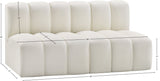 Arc Vegan Leather Modular Sofa - Luxurious Design with Deep Channel Tufting for Chic Interiors
