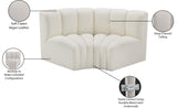 Arc Vegan Leather Modular Sofa - Elevate Your Space with Modern Luxury and Timeless Sophistication