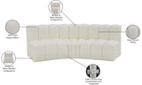 Arc Vegan Leather Modular Sofa - Elevate Your Space with Contemporary Luxury and Versatile Design