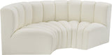 Arc Vegan Leather Modular Sofa – Elevate Your Space with Timeless Sophistication and Versatile Design!