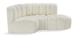 Arc Vegan Leather Modular Sofa - Luxurious, Versatile Design Perfect for Chic Living Spaces and More