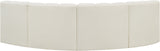 Arc Vegan Leather Modular Sofa - Elevate Your Space with Luxurious Design and Versatile Comfort